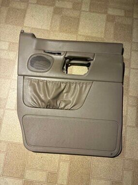 99-08 Ford Econoline Van passenger front door Panel Power E150 E250 E350 Tan